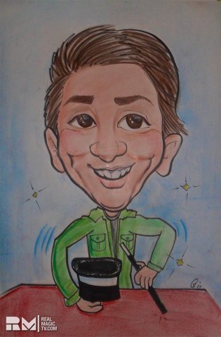 Jonathan Real Caricature