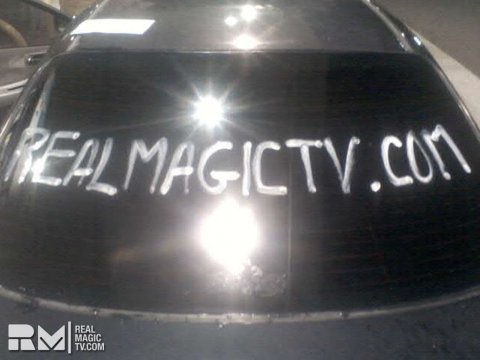 Real Magic TV (RMTV) - Car Window Promotion