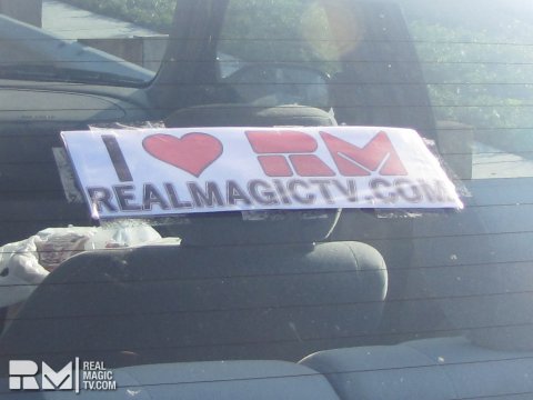 Real Magic TV (RMTV) - Car Window Promotion