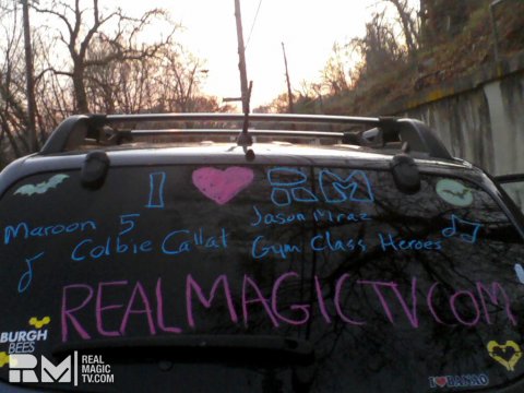 Real Magic TV (RMTV) - Car Window Promotion