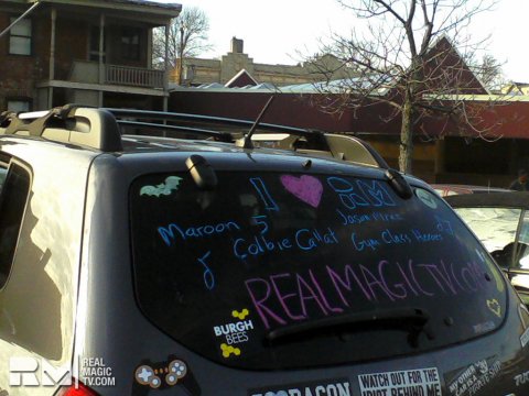 Real Magic TV (RMTV) Back Window Promotion