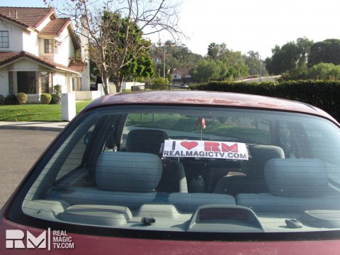 Real Magic TV (RMTV) Bumper Sticker